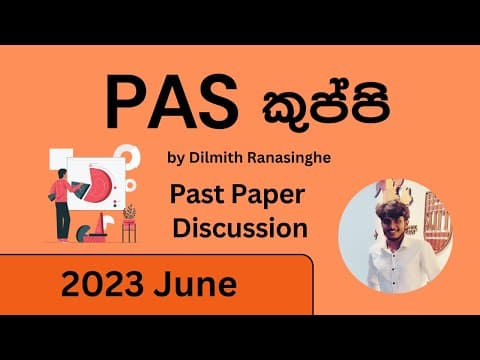 PAS - 2023 June Paper Discussion
